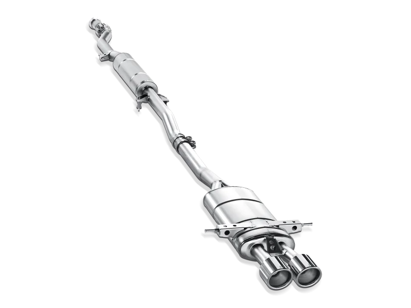 Akrapovic 07-14 MINI Cooper S (R56) / Cooper S Cabrio (R57) Evolution Line Cat Back (SS) (Req. Tips) - Side View