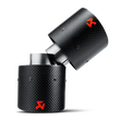 Load image into Gallery viewer, Akrapovic 07-14 MINI Cooper S (R56) / Cooper S Cabrio (R57) Tail Pipe Set (Carbon) - Side View