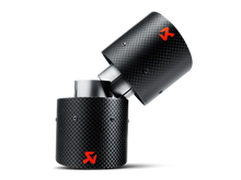 Load image into Gallery viewer, Akrapovic 07-14 MINI Cooper S (R56) / Cooper S Cabrio (R57) Tail Pipe Set (Carbon) - Side View