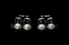 Load image into Gallery viewer, Akrapovic 09-14 Lamborghini Gallardo LP 550-2 Coupe Tail Pipe Set (Carbon) - Back View