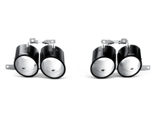 Load image into Gallery viewer, Akrapovic 09-14 Lamborghini Gallardo LP 550-2 Coupe Tail Pipe Set (Carbon) - Installation View