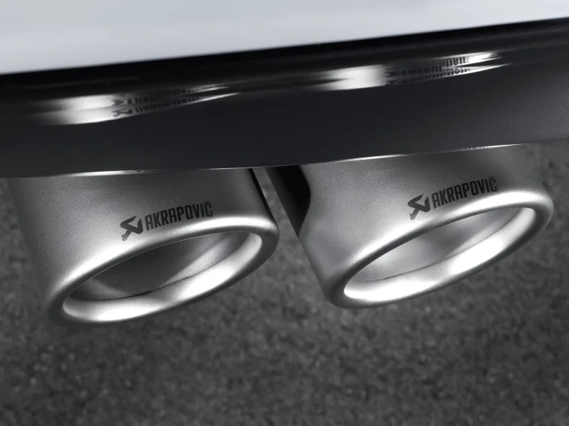 Akrapovic 11-12 BMW 1 Series M Coupe (E82) Slip-On Line (Titanium) (Req. Tips) - Side View
