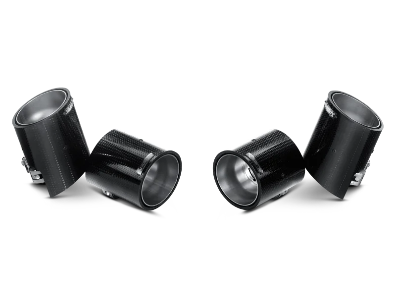 Akrapovic 11-12 BMW 1 Series M Coupe (E82) Tail Pipe Set (Carbon) - Main Product View