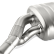 Load image into Gallery viewer, Akrapovic 13-17 Audi S6 Avant/Limousine (C7) Evolution Line Cat Back (Titanium) w/ Carbon Tips - Side View