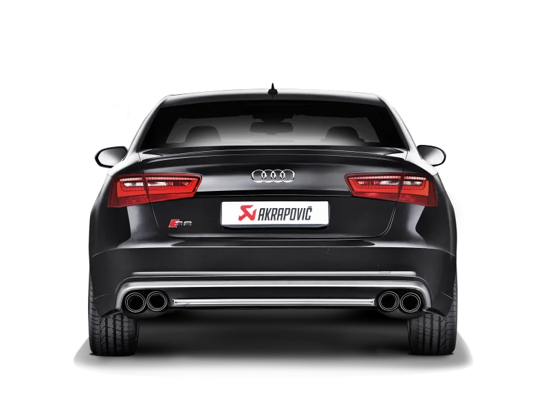 Akrapovic 13-17 Audi S6 Avant/Limousine (C7) Evolution Line Cat Back (Titanium) w/ Carbon Tips - Additional View 10