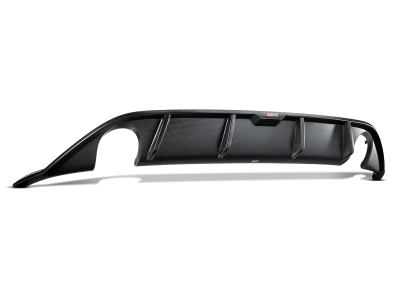Akrapovic 13-17 Volkswagen Golf GTI (VII) Rear Carbon Fiber Diffuser - Matte - Main Product View
