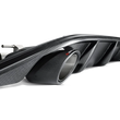 Load image into Gallery viewer, Akrapovic 13-17 Volkswagen Golf GTI (VII) Rear Carbon Fiber Diffuser - Matte - Back View