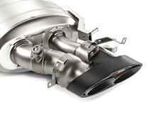Load image into Gallery viewer, Akrapovic 14-17 Audi RS7 Sportback (C7) Evolution Line Cat Back (Titanium) w/ Carbon Tips - Side View