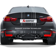Load image into Gallery viewer, Akrapovic 14-17 BMW M3/M4 (F80/F82) Slip-On Line (Titanium) (Req. Tips) - Back View