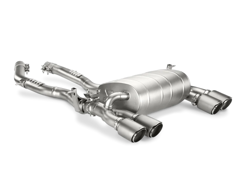 Akrapovic 14-17 BMW M3/M4 (F80/F82) Slip-On Line (Titanium) (Req. Tips) - Installation View