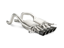 Load image into Gallery viewer, Akrapovic 14-17 Chevrolet Corvette Z06 (C7) Slip-On Line (Titanium) w/ Carbon Tips - Main Product View