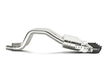 Load image into Gallery viewer, Akrapovic 14-17 Chevrolet Corvette Z06 (C7) Slip-On Line (Titanium) w/ Carbon Tips - Installation View