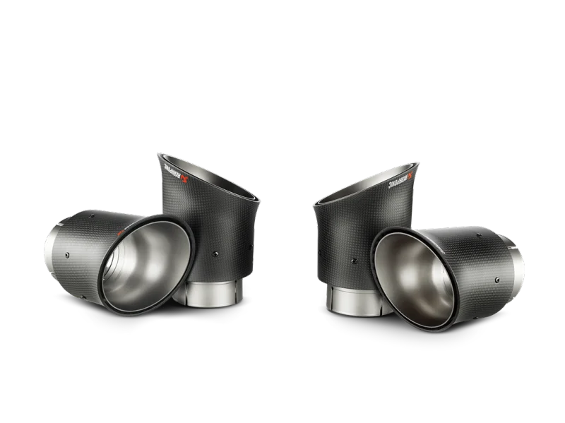 Akrapovic 14-17 Chevrolet Corvette Z06 (C7) Slip-On Line (Titanium) w/ Carbon Tips - Additional View 5