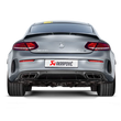 Load image into Gallery viewer, Akrapovic 16-17 AMG C63 Coupe Evolution Line Cat Back (Titanium) w/ Carbon Tips (Req. Link Pipe) - Side View