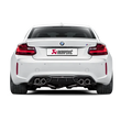 Load image into Gallery viewer, Akrapovic 16-17 BMW M2 (F87) / 2018+ BMW M2 Competition/M2 CS (F87N) Rear Carbon Fiber Diffuser - Hi - Side View
