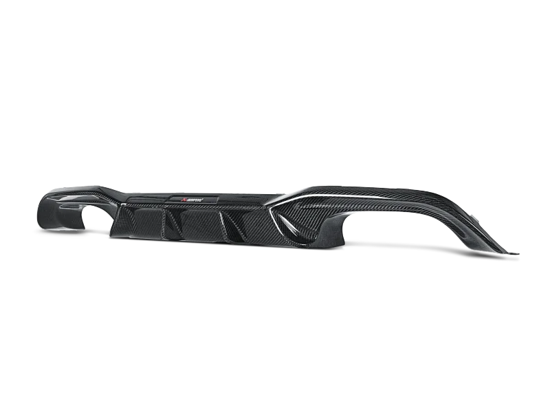 Akrapovic 16-17 BMW M2 (F87) / 2018+ BMW M2 Competition/M2 CS (F87N) Rear Carbon Fiber Diffuser - Hi - Detail View