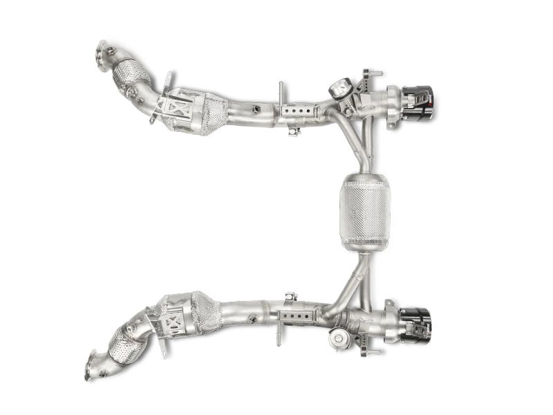 Akrapovic 16-17 Ferrari 488 GTB/488 Spyder Slip-On Line (Titanium) w/ Carbon Tips - Additional View 5