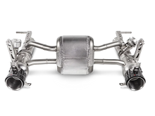 Load image into Gallery viewer, Akrapovic 16-17 Ferrari 488 GTB/488 Spyder Slip-On Line (Titanium) w/ Carbon Tips - Additional View 7