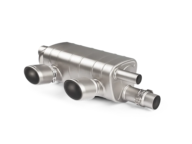 Akrapovic 16-17 Porsche 911 Carrera S/4/4S/GTS (991.2) Slip-On Line (Titanium) w/ Titanium Tips - Main Product View