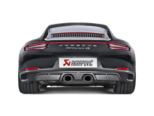 Load image into Gallery viewer, Akrapovic 16-17 Porsche 911 Carrera S/4/4S/GTS (991.2) Slip-On Line (Titanium) w/ Titanium Tips - Side View