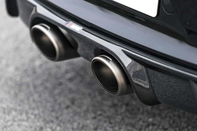 Akrapovic 16-17 Porsche 911 Carrera S/4/4S/GTS (991.2) Slip-On Line (Titanium) w/ Titanium Tips - Installation View