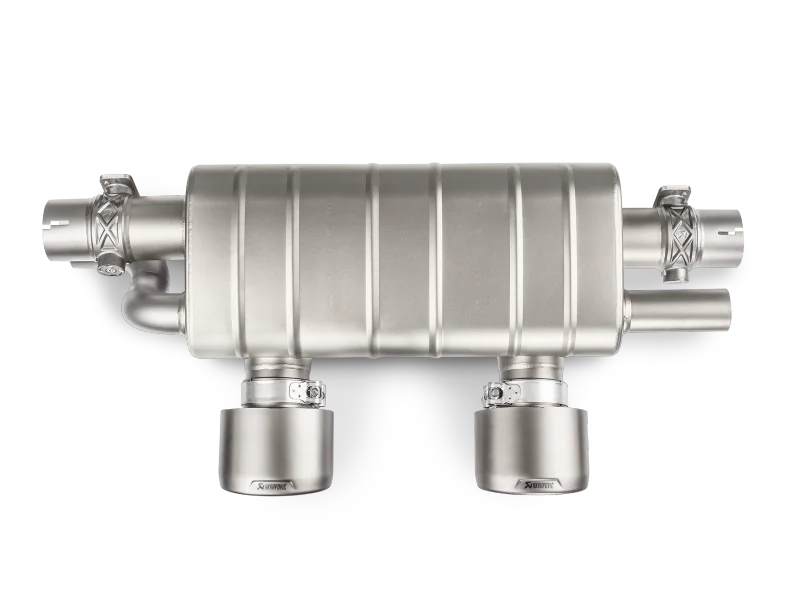 Akrapovic 16-17 Porsche 911 Carrera S/4/4S/GTS (991.2) Slip-On Line (Titanium) w/ Titanium Tips - Additional View 5
