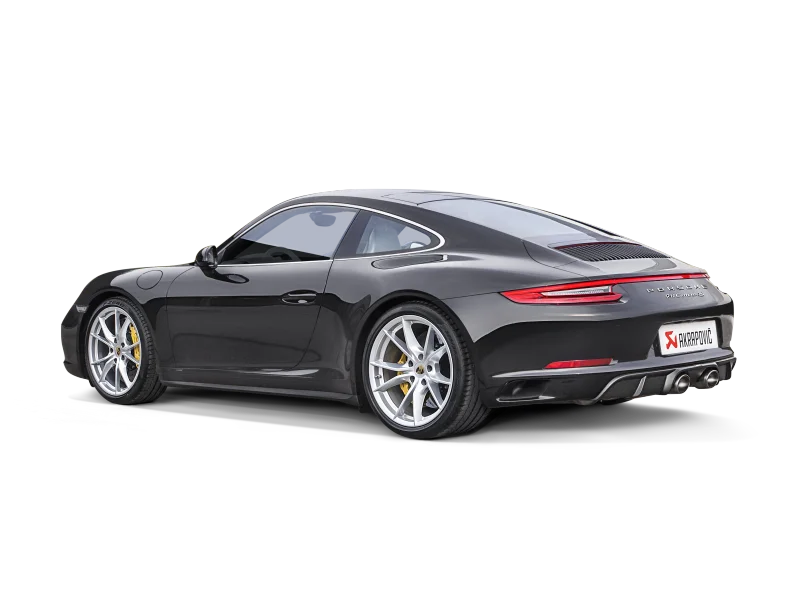 Akrapovic 16-17 Porsche 911 Carrera S/4/4S/GTS (991.2) Slip-On Line (Titanium) w/ Titanium Tips - Additional View 6