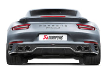 Load image into Gallery viewer, Akrapovic 16-17 Porsche 911 Turbo/Turbo S (991.2) Slip-On Line (Titanium) (Req. Tips/Diffuser) - Side View