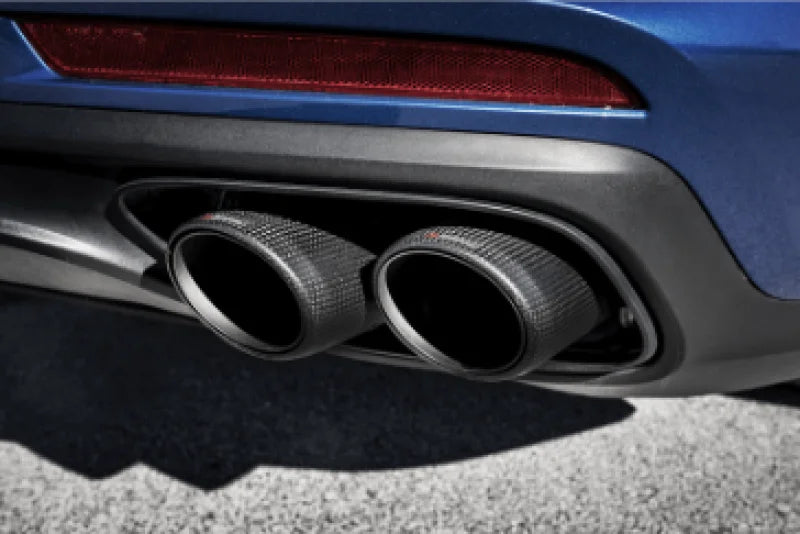 Akrapovic 17-18 Porsche Panamera Turbo Tail Pipe Set (Carbon) - Main Product View