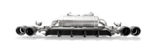 Load image into Gallery viewer, Akrapovic 18+ BMW M5 (F90) Rear Carbon Fiber Diffuser - Matte w/Red Akrapovic Logo - Side View