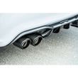 Load image into Gallery viewer, Akrapovic 2018+ BMW M2 Competition/M2 CS (F87N) Slip-On Line (Titanium) w/Carbon Fiber Tips - Side View