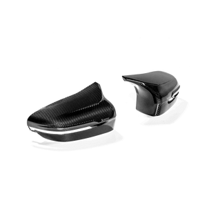 Akrapovic 2018+ BMW M5 (F90) / 2020 BMW M8 (F91/F92) Carbon Fiber Mirror Cap Set - High Gloss - Main Product View