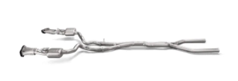 Akrapovic 2018 Mercedes Benz E63 (W213) Evolution Line Cat Back (Titanium) w/o Tips - Main Product View