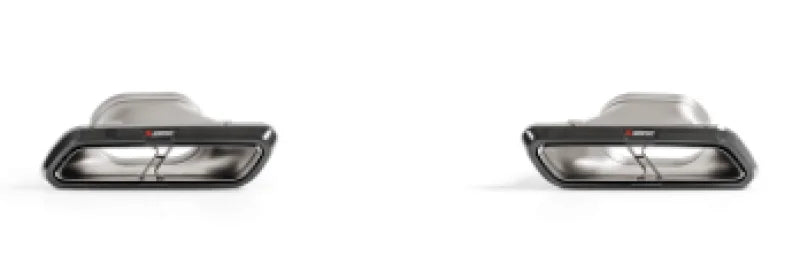 Akrapovic 2018 Mercedes Benz E63 (W213) Evolution Tail Pipe Set (High Gloss Carbon) - Main Product View