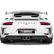 Load image into Gallery viewer, Akrapovic 2018 Porsche 911 GT3 (991.2) Slip-On Race Line (Titanium) w/Titanium Tail Pipe Set - Main Product View