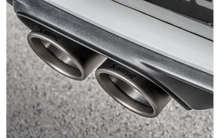 Load image into Gallery viewer, Akrapovic 2018 Porsche 911 GT3 (991.2) Slip-On Race Line (Titanium) w/Titanium Tail Pipe Set - Detail View