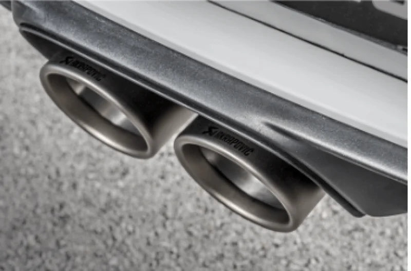 Akrapovic 2018 Porsche 911 GT3 (991.2) Tail Pipe Set (Titanium) - Main Product View