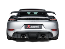 Load image into Gallery viewer, Akrapovic 2020+ Porsche Cayman GT4 (718) Slip-On Race Line (Titanium) (Req Tips / Option 2) - Main Product View