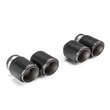 Load image into Gallery viewer, Akrapovic 2021+ BMW G87 M2, G80 M3 &amp; G82 M4 Classic Carbon Design Tail Pipe Set