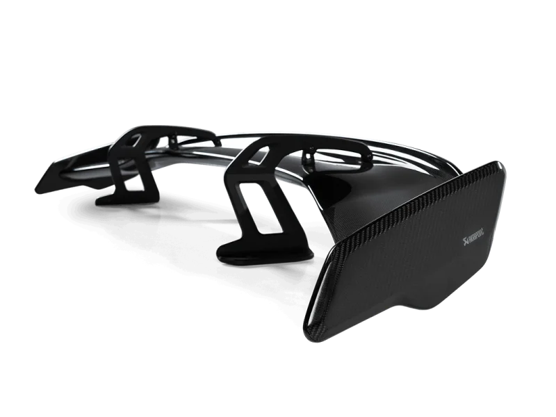 Akrapovic 2021+ BMW G87 M2, G80 M3 & G82 M4 Rear Carbon Wing (requires additional fitting kit) - Side View
