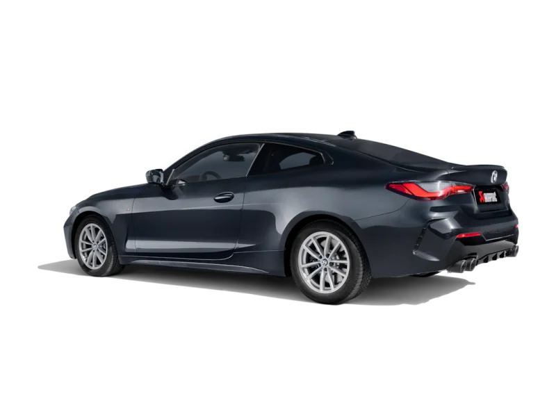Akrapovic 2022 BMW M440i (G22, G23) Slip-On Line (Titanium) (Requires BMW Part #18308686640) - Main Product View