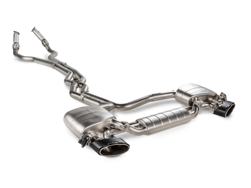 Akrapovic 2023 Audi RS6 Avant (C8) Evolution Line Cat Back (Titanium) (Req Link Pipe Set) - Main Product View