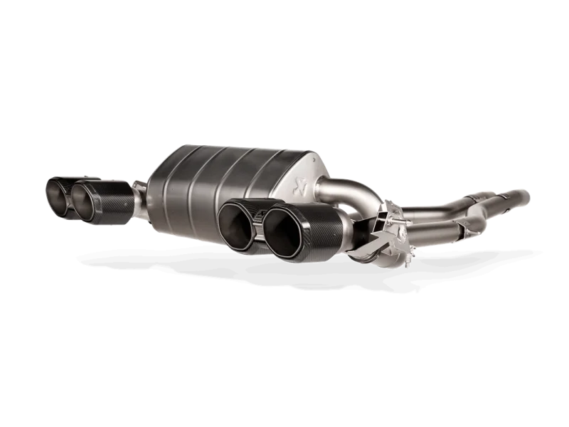 Akrapovic 2023 BMW M2 (G87) Slip-On Line (Titanium) (Req. Tips) - Side View