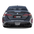 Load image into Gallery viewer, Akrapovic 2024+ BMW M5 (G90) Rear Carbon Fiber Diffuser - High Gloss - Side View