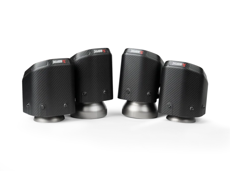 Akrapovic 2024+ BMW M5 (G90,G99) Hexagonal Carbon Fiber Tail Pipe Set - Main Product View