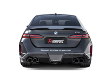 Load image into Gallery viewer, Akrapovic 2024+ BMW M5 (G90,G99) Hexagonal Carbon Fiber Tail Pipe Set - Side View