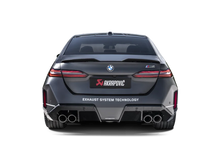 Load image into Gallery viewer, Akrapovic 2024+ BMW M5 (G90,G99) Round Carbon Fiber Tail Pipe Set - Detail View