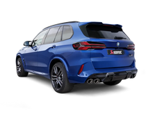 Load image into Gallery viewer, Akrapovic 2024+ BMW X5M / X6M (Face Lift) Slip-On Line (Titanium) w/Carbon Fiber Tips - Main Product View