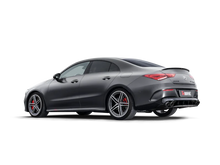 Load image into Gallery viewer, Akrapovic 2024+ Mercedes-AMG CLA 45 / CLA 45 S (C118/x118) Evo Line Cat Back (Titanium) w/ CF Tips - Side View