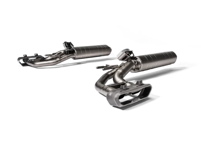 Akrapovic 2024 Mercedes-AMG Titanium Evolution Line Cat Back OPF/GPF - Side View